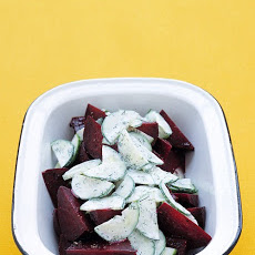 Grilled Beets with Dilled Cucumbers
