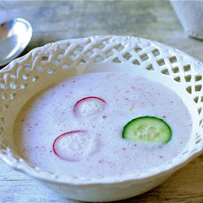 Cold Radish-Cuke Soup