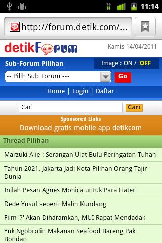 detikForum Launcher