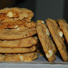 Honey Roasted Peanut Butter Toffee Swirl Cookies
