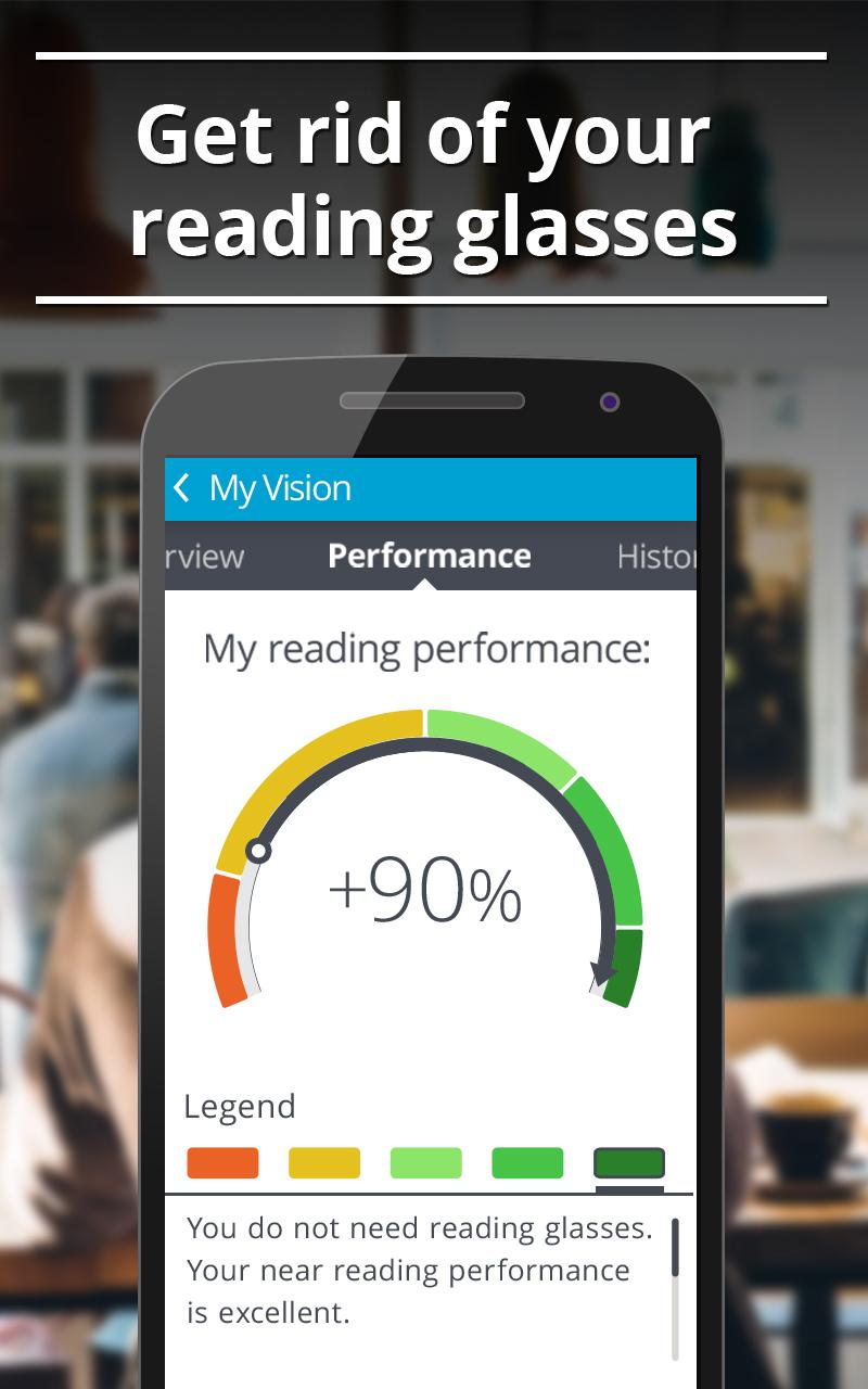 Android application GlassesOff screenshort