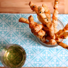 Parmesan and Herb Cheese Straws
