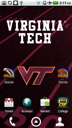 【免費運動App】Virginia Tech Live Wallpaper-APP點子