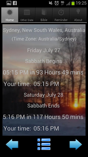 The Sabbath App