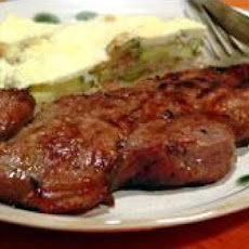 Rib Eye Steaks with a Soy and Ginger Marinade