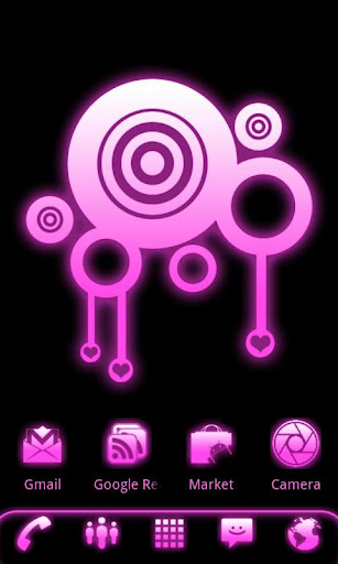 ADW Theme Pink Glow