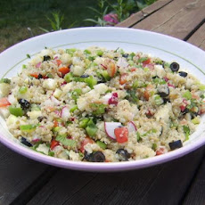 Quinoa and  Vegetable Tabouli Salad