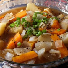 Easy Oven-Simmered Potatoes, Carrots and Onions