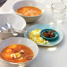 Yellow- and Orange-Tomato Gazpacho