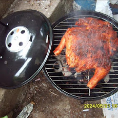 A Whole Chicken on the Grill