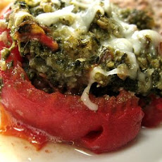 Spinach Stuffed Tomatoes