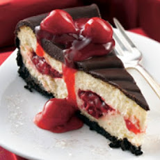 Chocolate Cherry Cheesecake