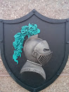 Knight On Shield 