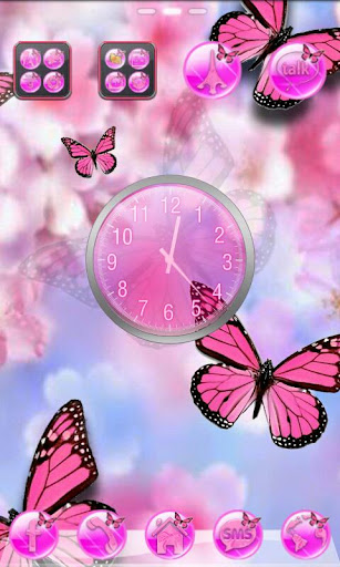 GO THEME: Pink Butterfly Cute