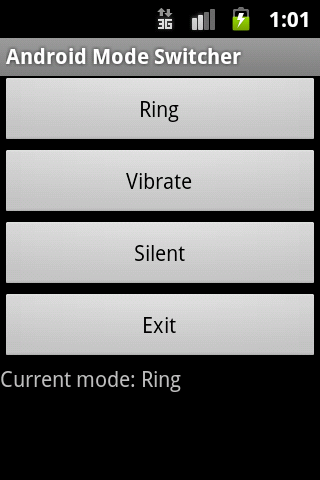 Ring Vibration Silent Switcher