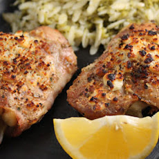 Lemon Feta Chicken with Oregano