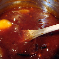 Zesty Peach Barbecue Sauce