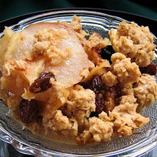 Apple and Pear Crumble