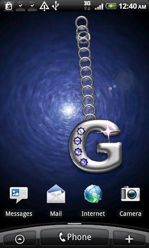 Bling-bling G-monogram