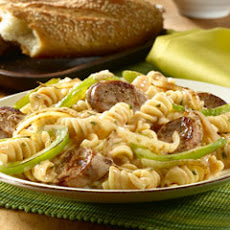 Italian Sausage & Peppers Pasta