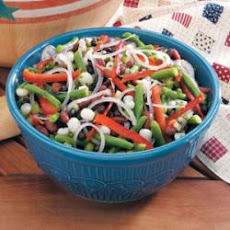 Hominy Bean Salad