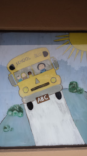 School Bus Mural