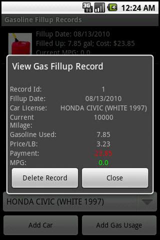【免費工具App】GasFillupRecords-APP點子