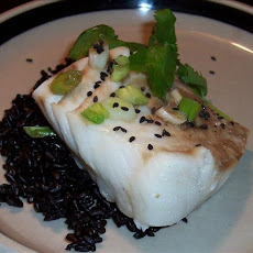 Sake Steamed Sea Bass
