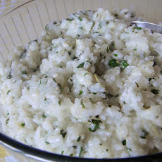 Creamy Rice With Lemon, Herbs, and Parmesan