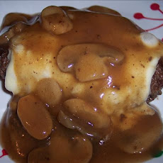 Mushroom Swiss Chopped Steak