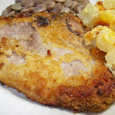 Baked Ritzed Pork Chops