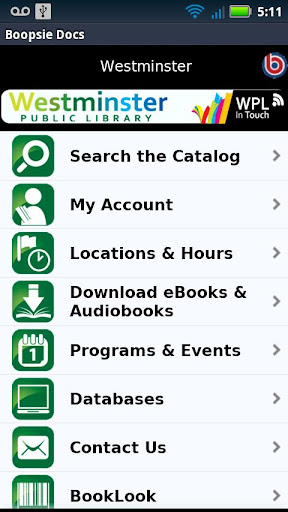 【免費書籍App】Westminster Library In Touch-APP點子