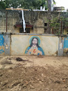 Jesus Christ Wall Painted Mural