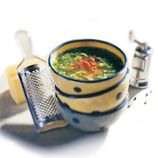 Pasta, Prosciutto, and Pea Soup