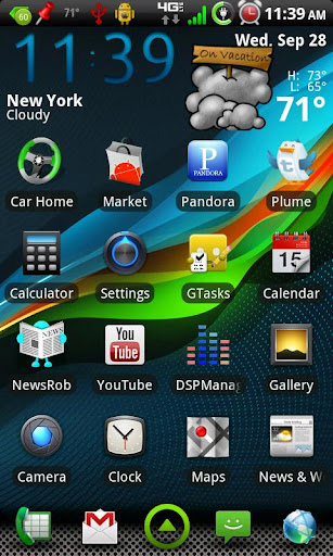 GLaSSMiX CM7 Theme Free