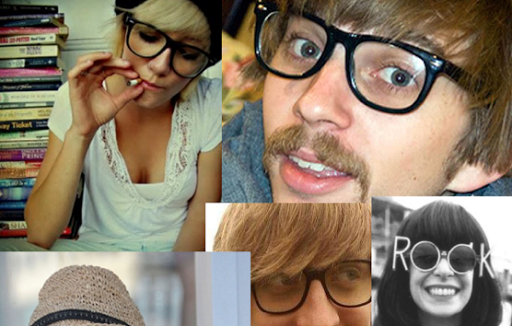 Gafas hipster para un look hipster