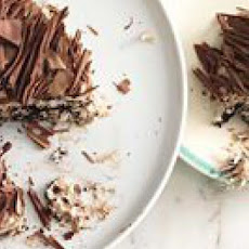 Triple Chocolate-Coconut Refrigerator Cake