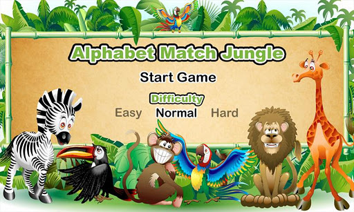 Alphabet Match Jungle