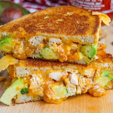 Spicy Peanut Chicken Grilled Cheese Sandwich (aka The Chicken Satay Melt)