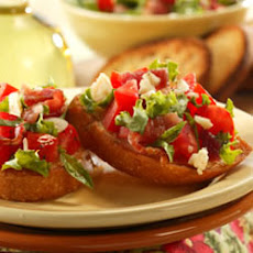 Bacon, Lettuce and Tomato Bruschetta