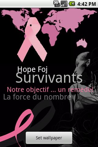 French - Breast Cancer App