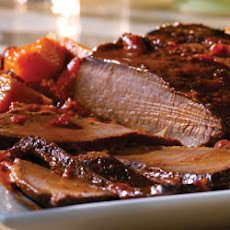 Holiday Brisket with Savory Onion Jus