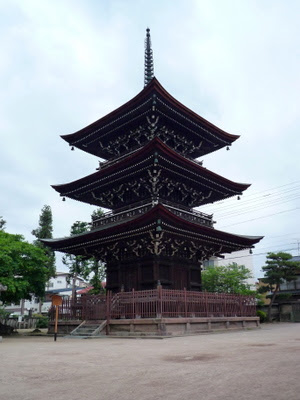 3 storey pagoda, Kokubunji Temple, Takayama