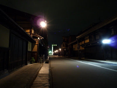 Furui-Machi-nami, Sanmachi, Takayama, by night