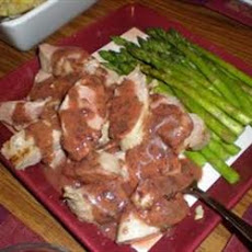 Citrus Grilled Pork Filet with Mint Fig Sauce