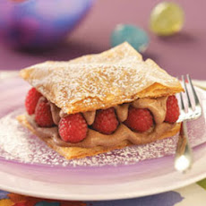 Chocolate Raspberry Napoleons Recipe