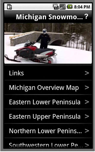 Michigan Snowmobile Trails