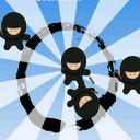 Ninja vs Samurai mobile app icon
