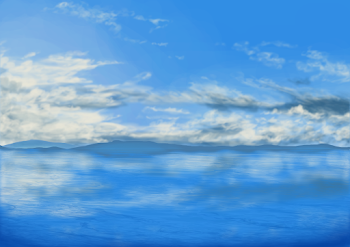Blue Landscape