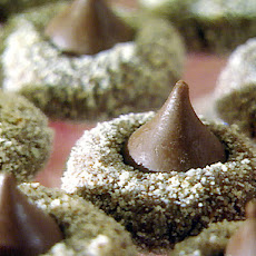 Chocolate Thumbprint Cookies